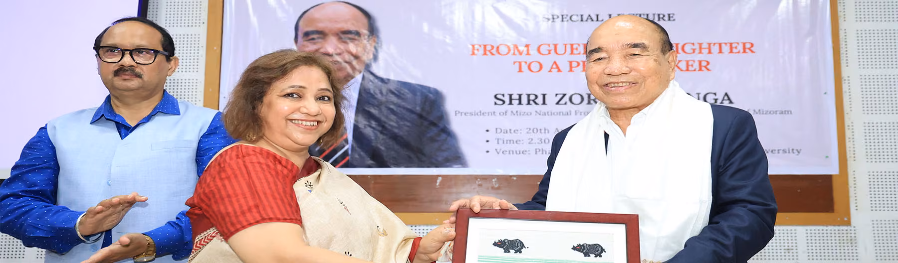 Special Lecture Delivered by Shri Zoramthanga (President of Mizo National Front (MNF) & Former Chief Minister of Mizoram) on 20th August 2026