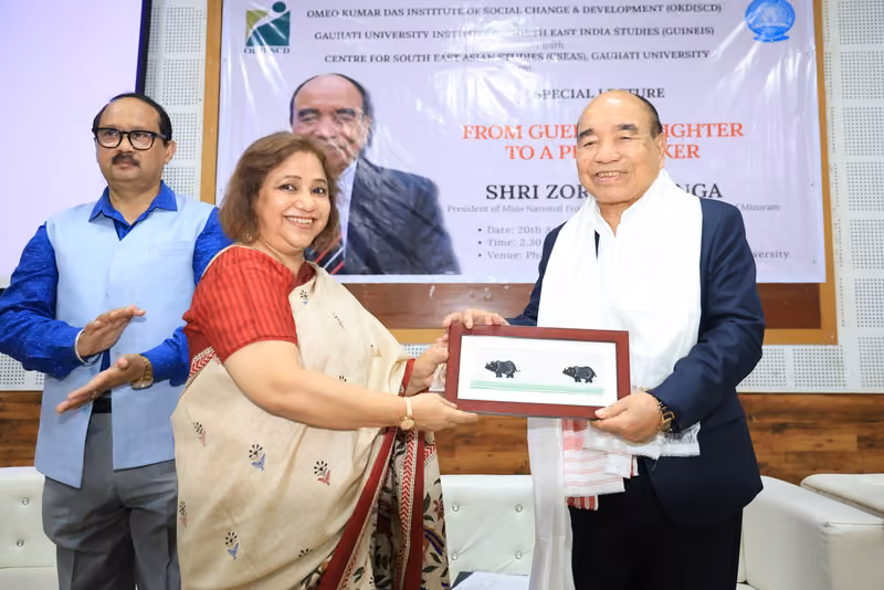 Special Lecture Delivered by Shri Zoramthanga (President of Mizo National Front (MNF) & Former Chief Minister of Mizoram) on 20th August 2026